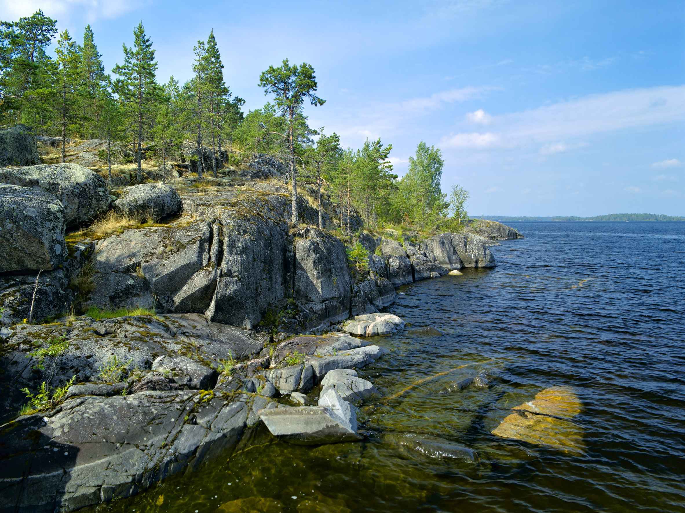 Lake Ladoga Karelia Russia