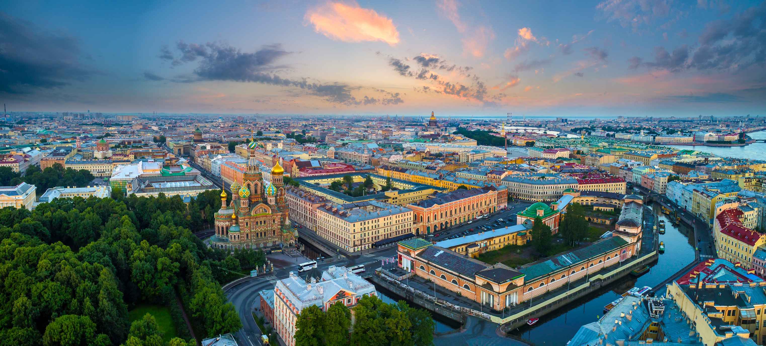 Panorama of St. Petersburg