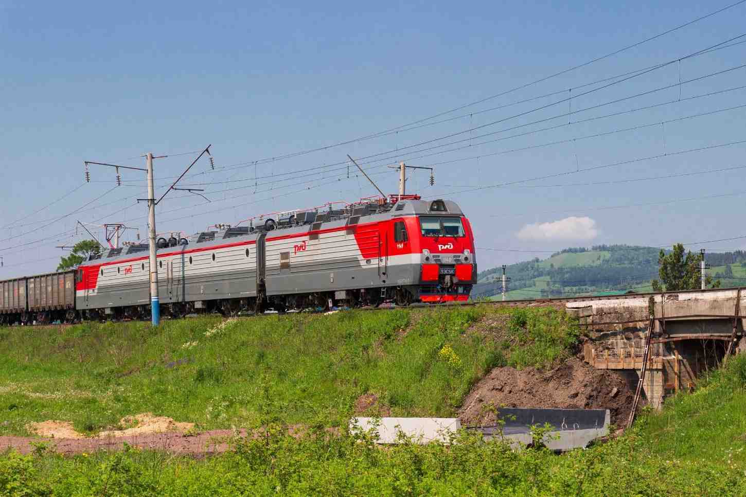 Trans Siberian Railway In Russia